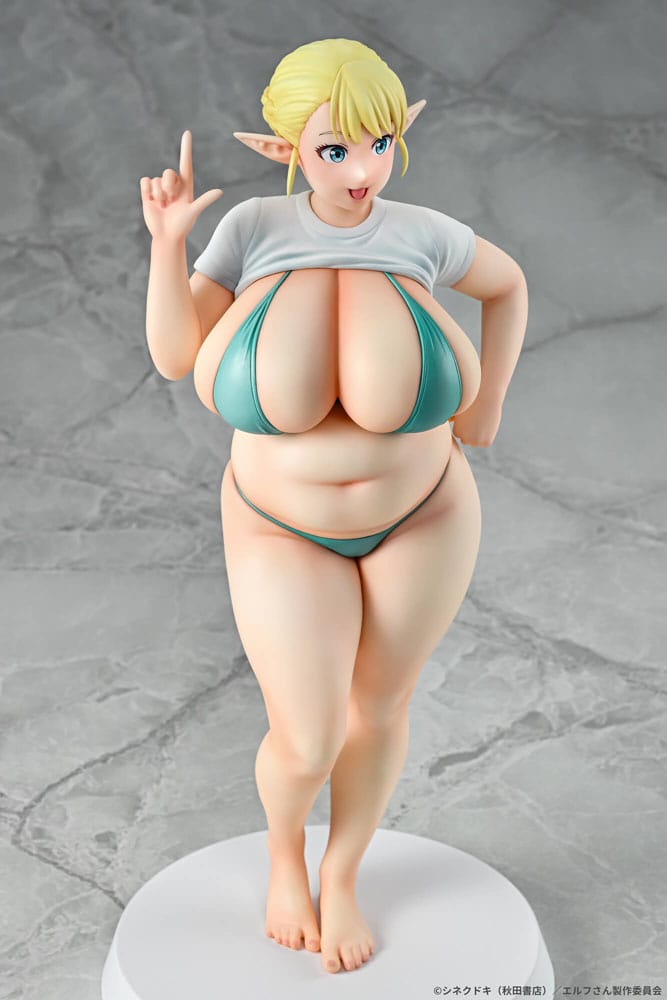 Plus-Sized Elf PVC Statue 1/7 Elfuda 26 cm