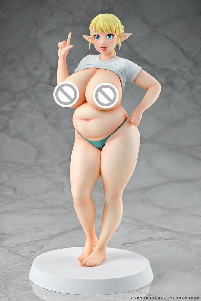 Plus-Sized Elf PVC Statue 1/7 Elfuda 26 cm