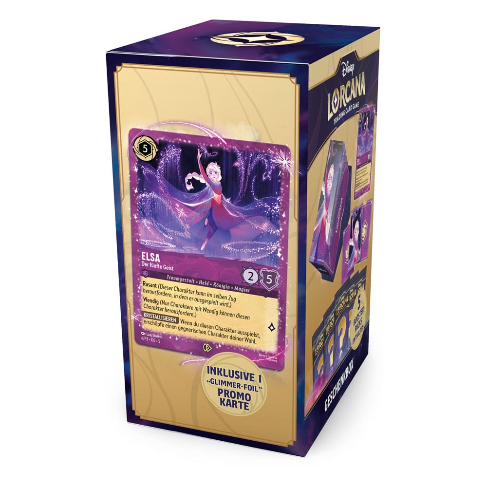 Disney Lorcana TCG Elsa Gift Box *German Edition*