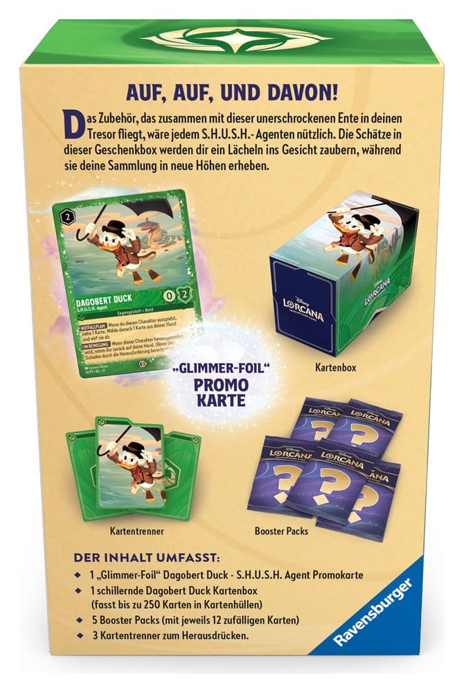 Disney Lorcana TCG Dagobert Duck Gift Box *German Edition*