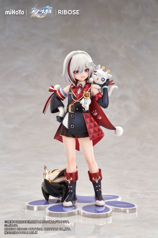 Honkai: Star Rail Rise Up Chibineko Series PVC Statue Topaz & Numby Ver. 18 cm