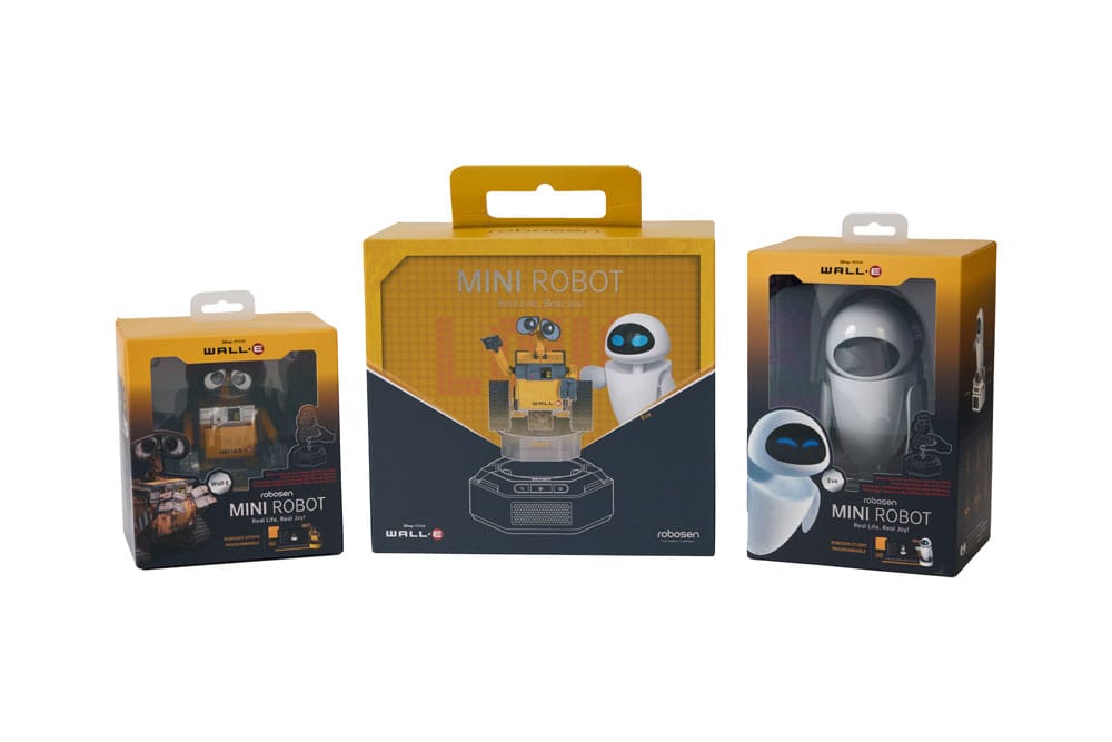 Wall-E Interactive Mini Robots 2 Pack Wall-E & Eve *English version*