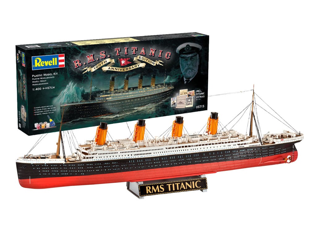 Titanic Model Kit Gift Set 1/400 RMS Titanic 100th Anniversary Edition 67 cm