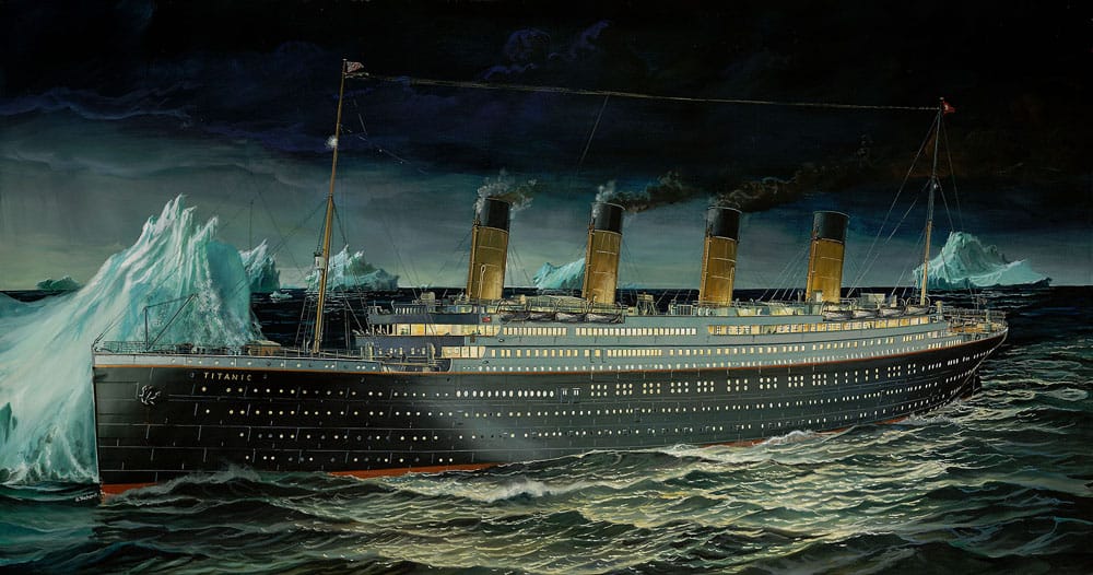 Titanic Model Kit Gift Set 1/400 RMS Titanic 100th Anniversary Edition 67 cm