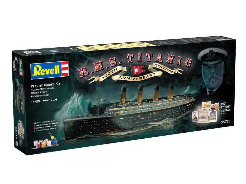 Titanic Model Kit Gift Set 1/400 RMS Titanic 100th Anniversary Edition 67 cm