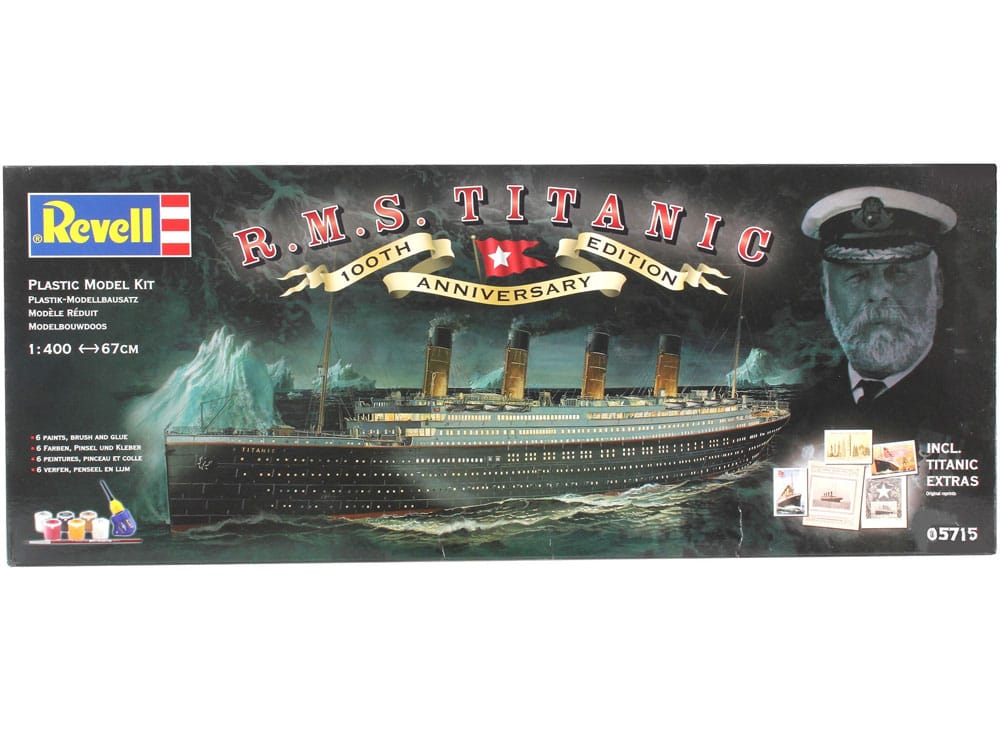 Titanic Model Kit Gift Set 1/400 RMS Titanic 100th Anniversary Edition 67 cm