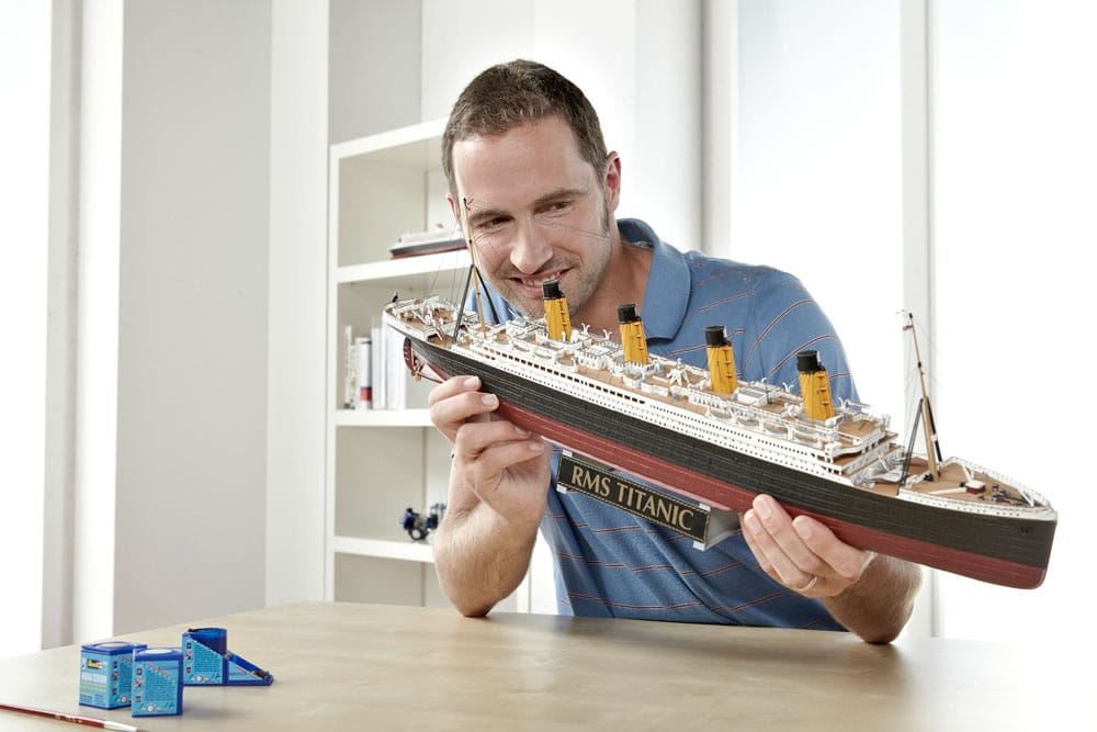 Titanic Model Kit Gift Set 1/400 RMS Titanic 100th Anniversary Edition 67 cm
