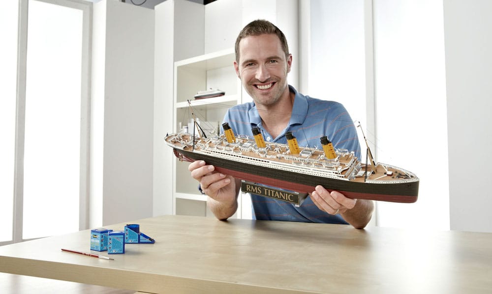 Titanic Model Kit Gift Set 1/400 RMS Titanic 100th Anniversary Edition 67 cm