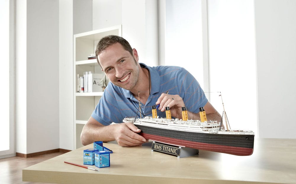 Titanic Model Kit Gift Set 1/400 RMS Titanic 100th Anniversary Edition 67 cm