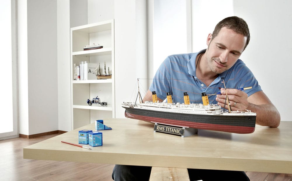 Titanic Model Kit Gift Set 1/400 RMS Titanic 100th Anniversary Edition 67 cm