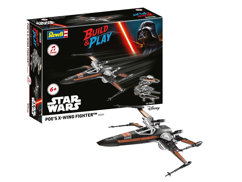 Star Wars 1/78 Poe's X-Wing Fighter 22cm Model Kit