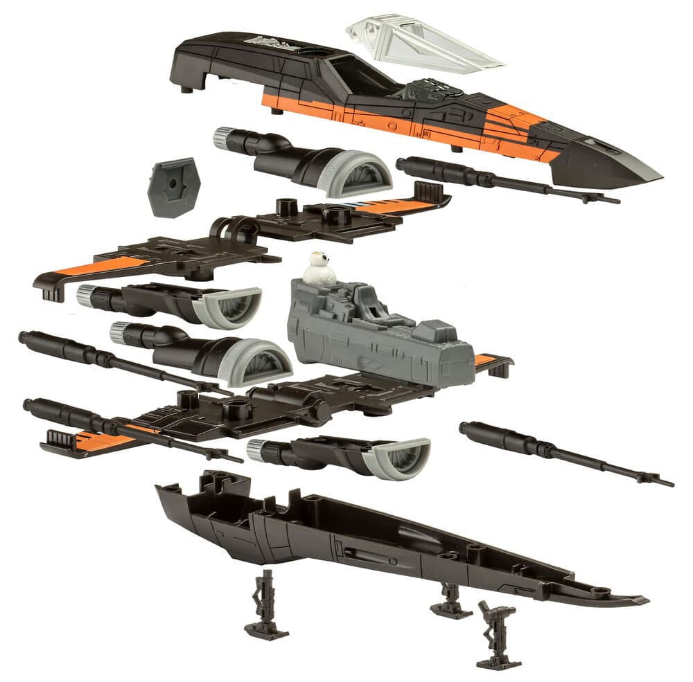 Star Wars 1/78 Poe's X-Wing Fighter 22cm Model Kit