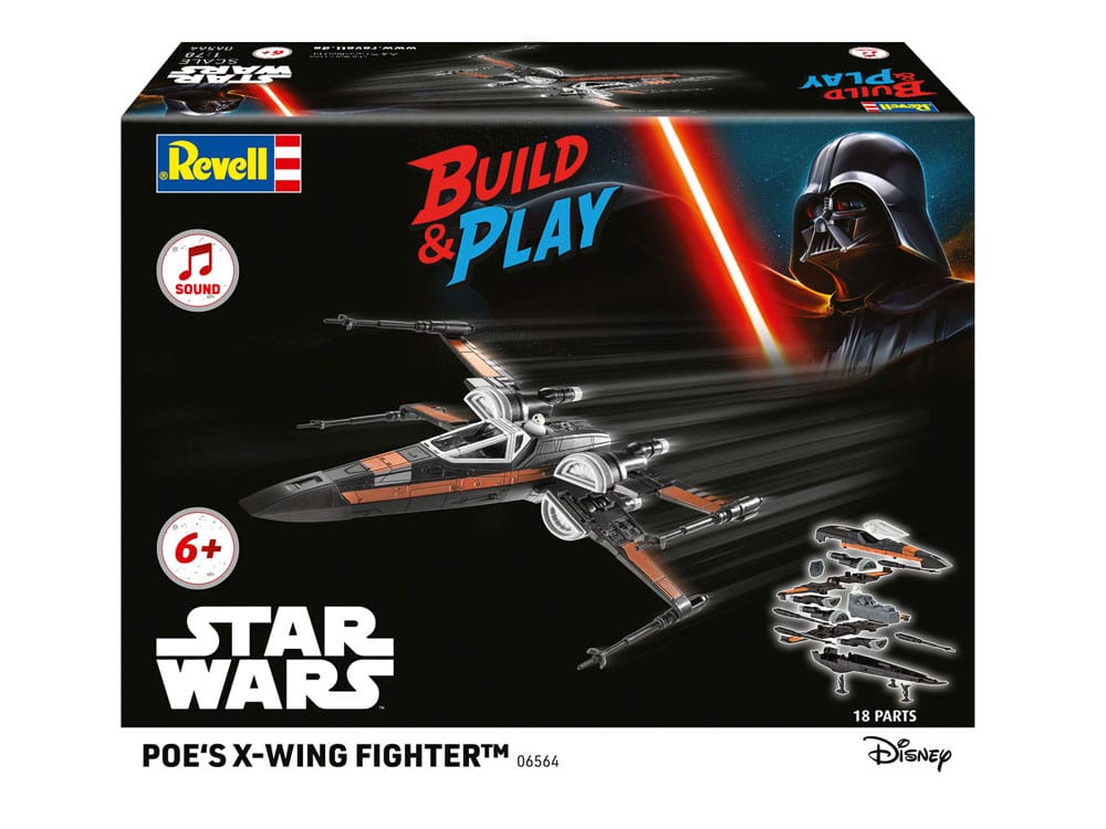 Star Wars 1/78 Poe's X-Wing Fighter 22cm Model Kit