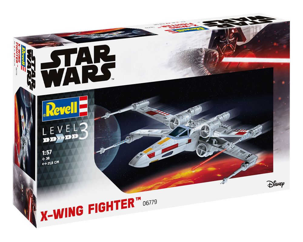 Star Wars 1/57 X-wing Fighter 22cm Model Kit