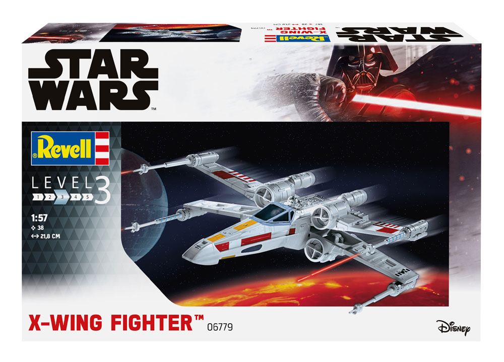 Star Wars 1/57 X-wing Fighter 22cm Model Kit