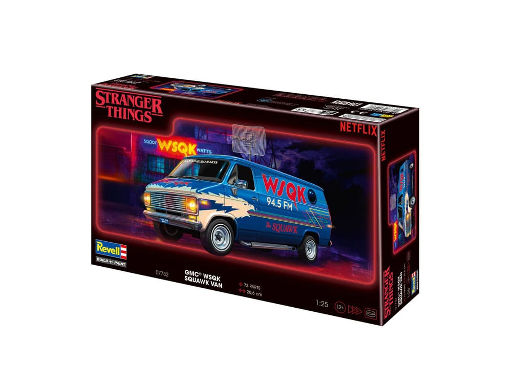 Stranger Things Model Kit 1/25 Squawk Van 21 cm