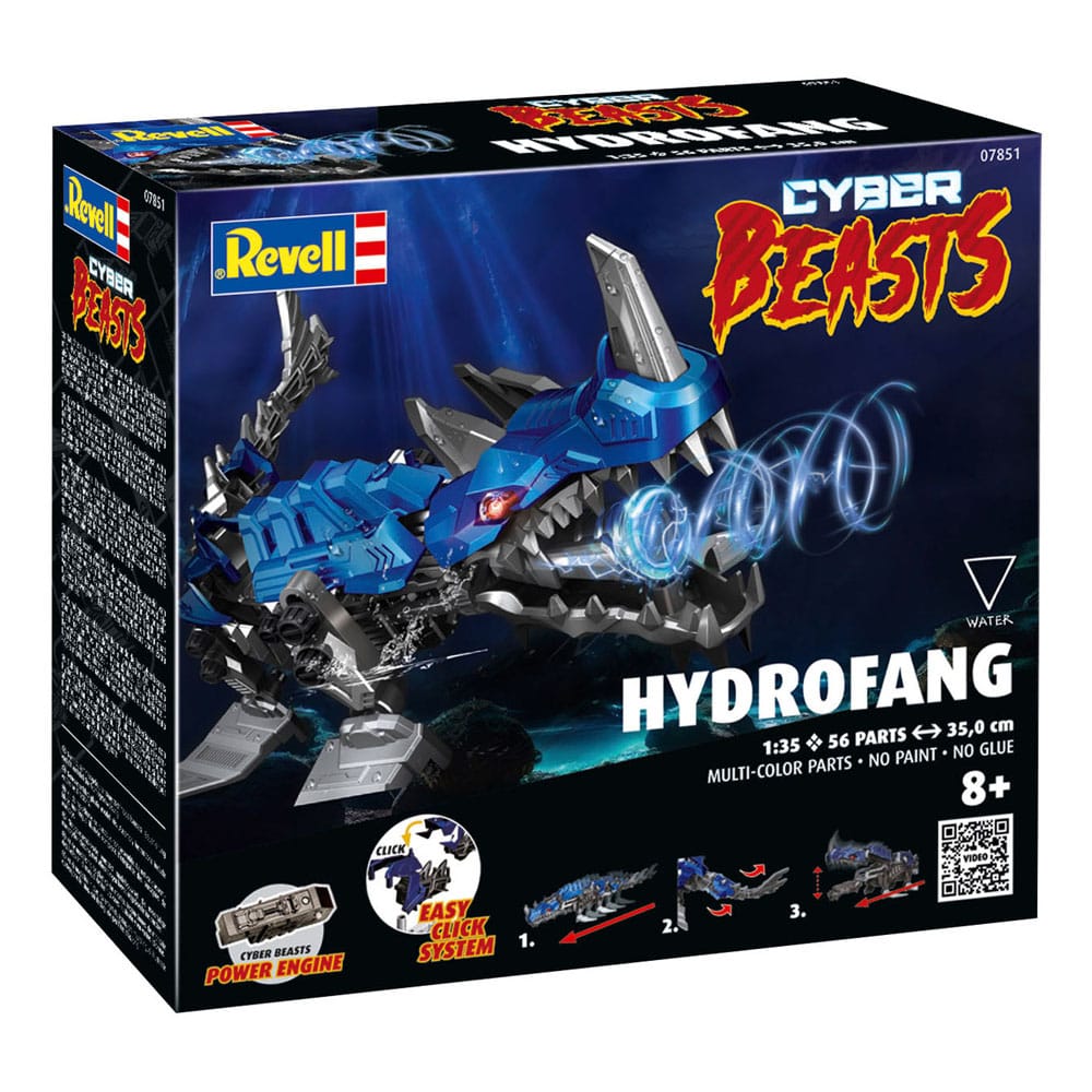 CyberBeasts 1/35 HydroFang 35cm Model Kit