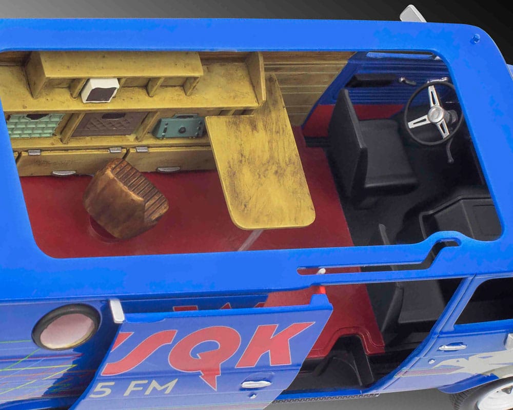 Stranger Things Model Kit 1/25 Squawk Van (Aqua Color) 21 cm