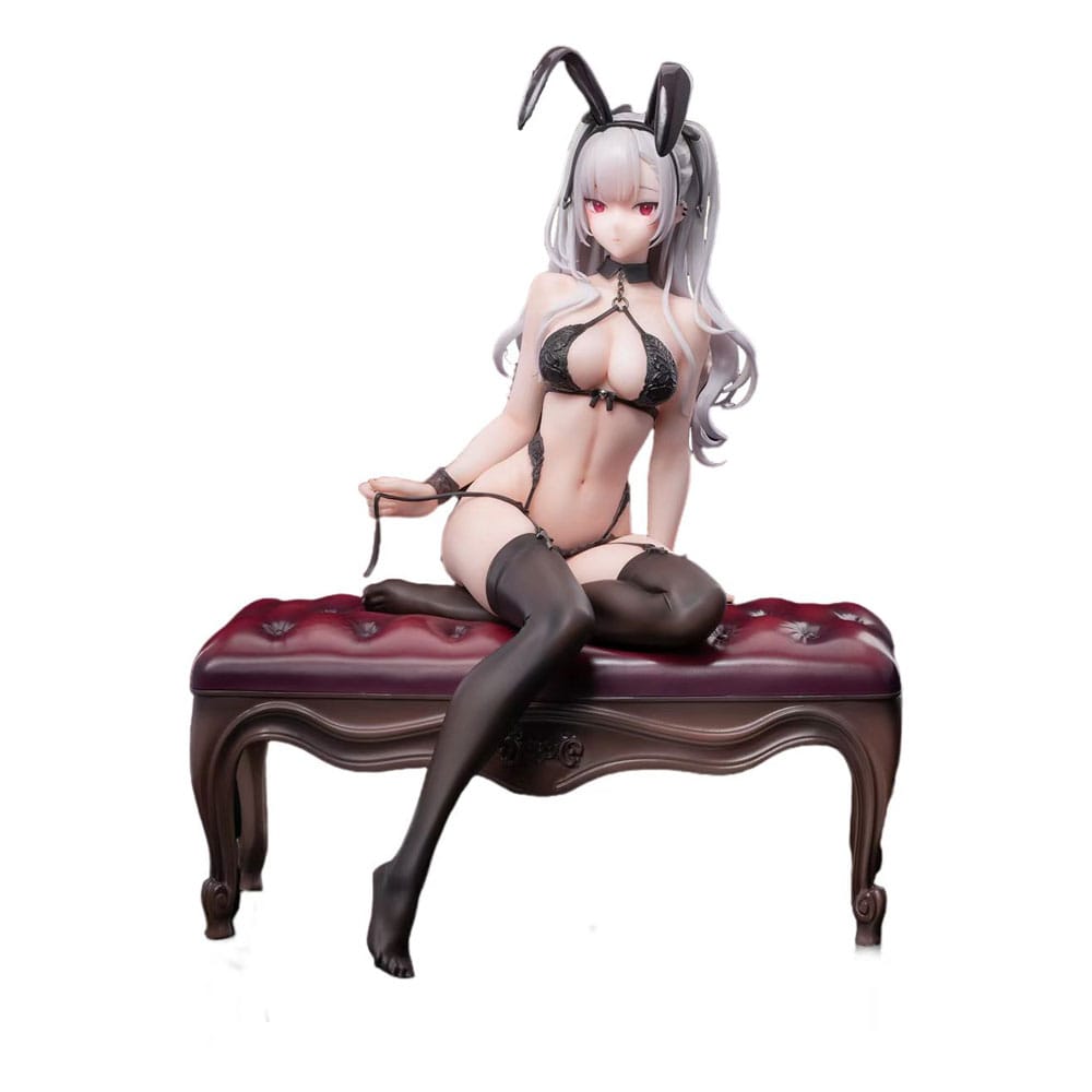 Statua originale del personaggio 1/7 Coniglietta nera Tana 23 cm
