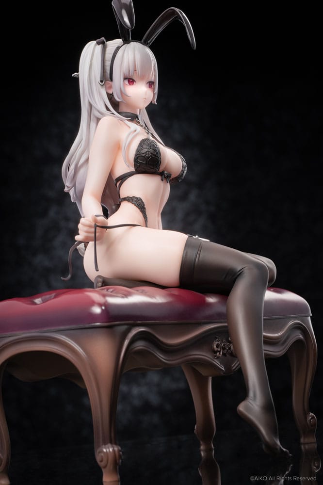 Statua originale del personaggio 1/7 Coniglietta nera Tana 23 cm