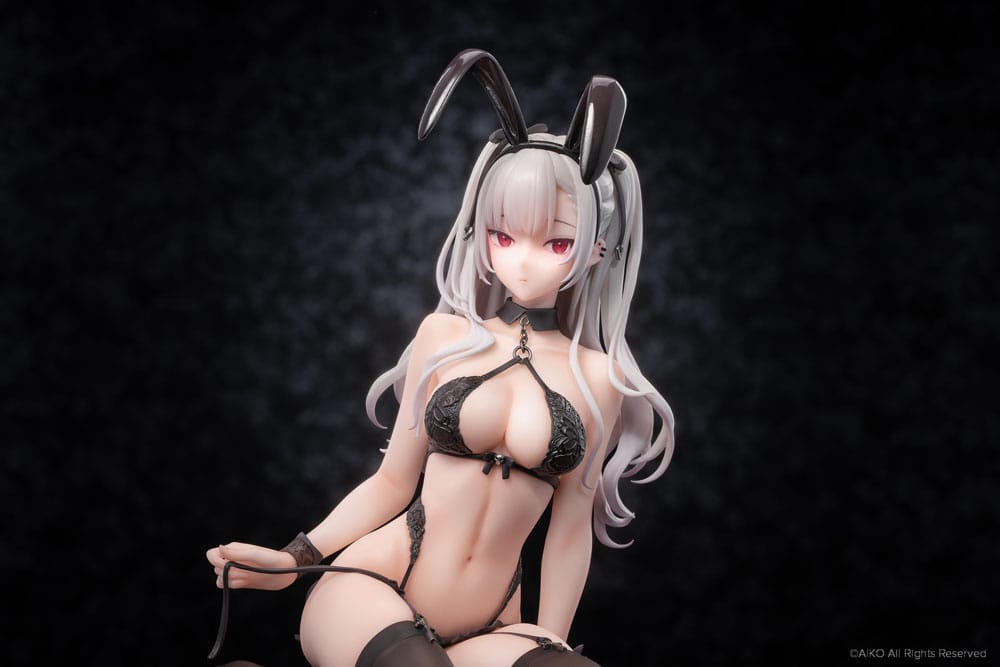 Statua originale del personaggio 1/7 Coniglietta nera Tana 23 cm