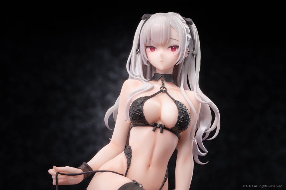 Statua originale del personaggio 1/7 Coniglietta nera Tana 23 cm