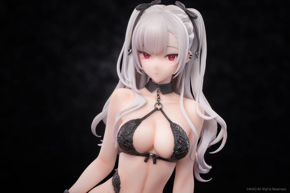 Statua originale del personaggio 1/7 Coniglietta nera Tana 23 cm
