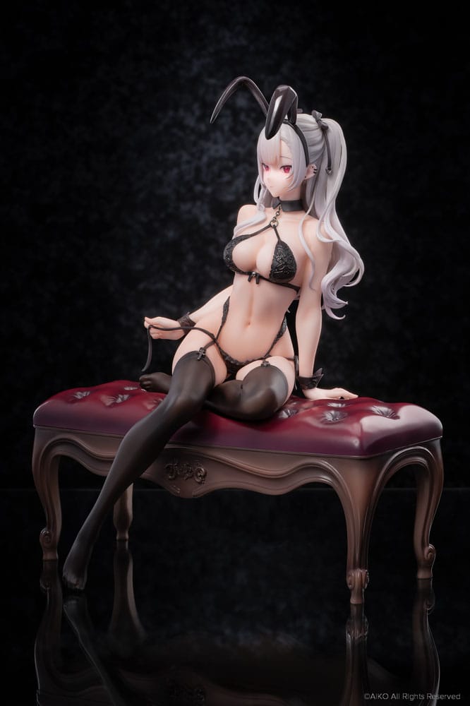 Statua originale del personaggio 1/7 Coniglietta nera Tana 23 cm