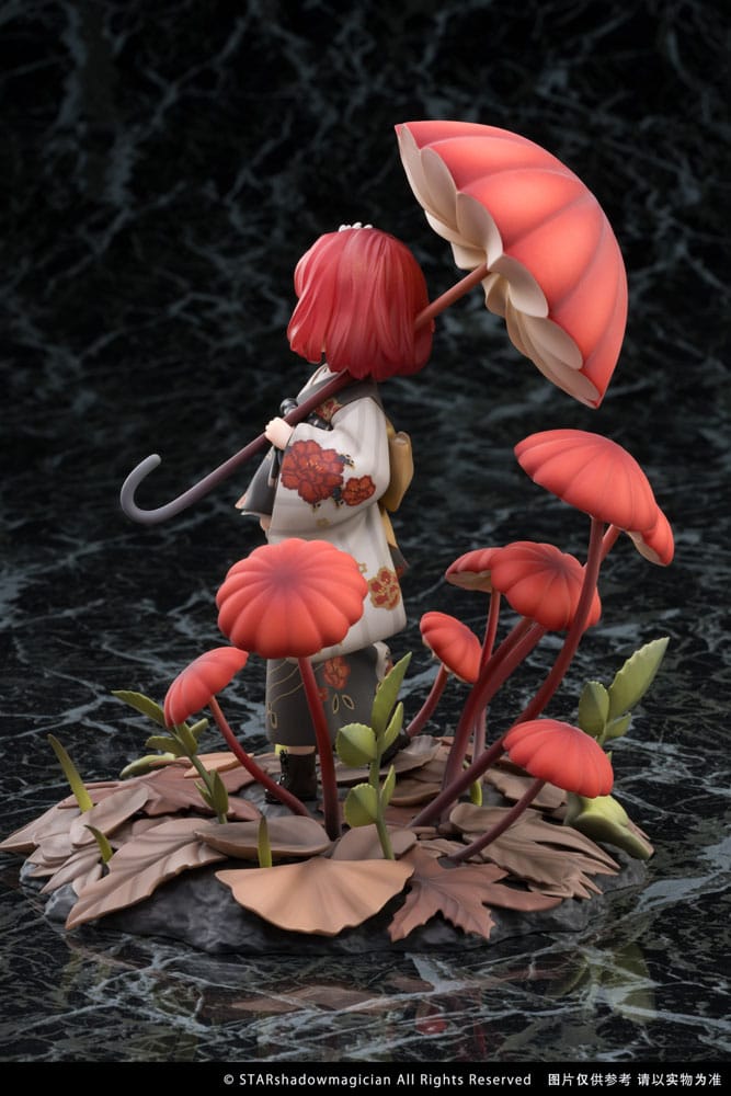 The Mushroom Girls PVC Statue 1/1 No.6 Marasmius Haematocephalus 23 cm