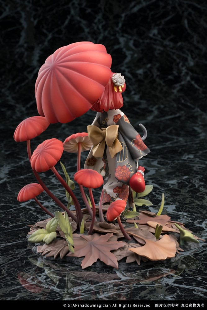 The Mushroom Girls PVC Statue 1/1 No.6 Marasmius Haematocephalus 23 cm