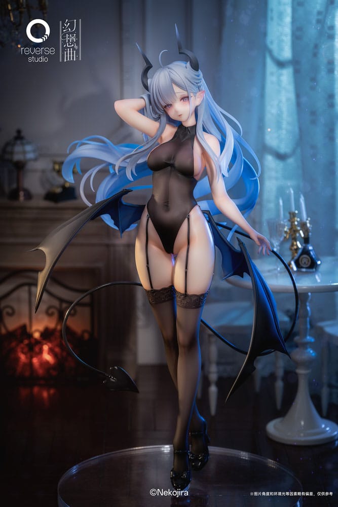 Original Character Fantasias Series Statue 1/6 Thea-chan Apprentice Succubus Ver. (Underwear Edition) 29 cm