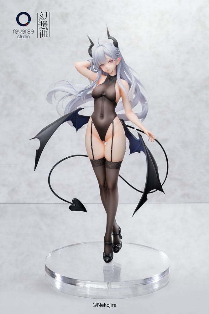 Original Character Fantasias Series Statue 1/6 set of 2 Thea-chan Apprentice Succubus Ver. (Regular Outfit & Underwear Edition) 29 cm