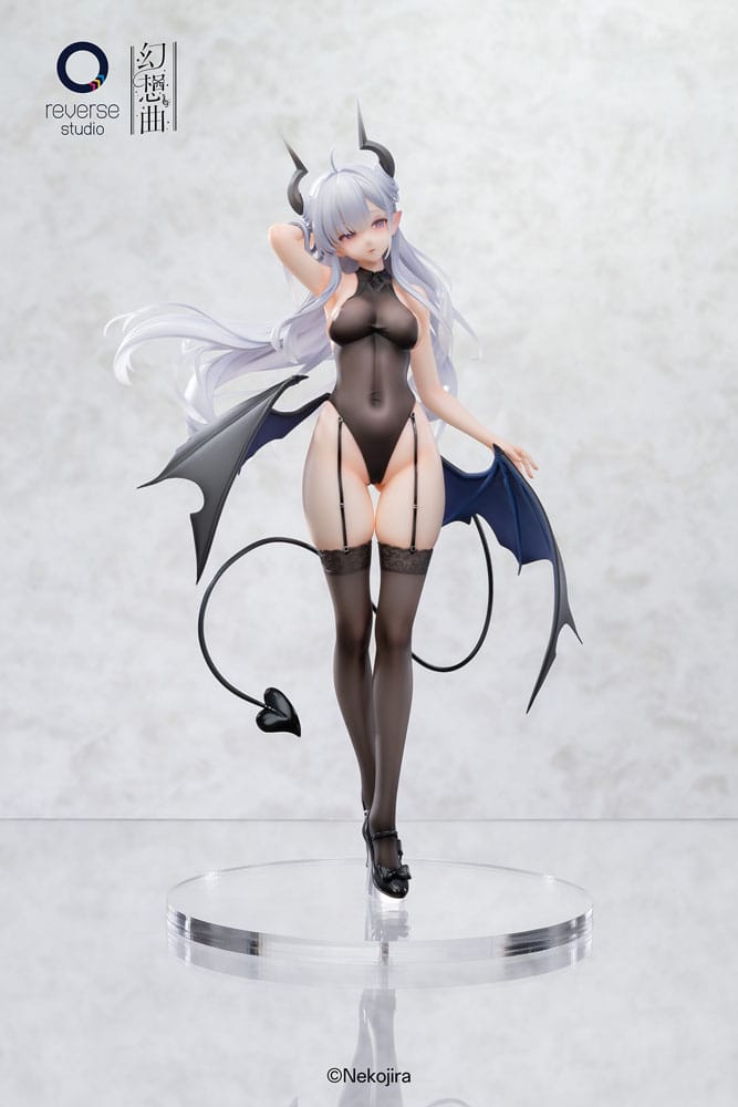 Original Character Fantasias Series Statue 1/6 set of 2 Thea-chan Apprentice Succubus Ver. (Regular Outfit & Underwear Edition) 29 cm