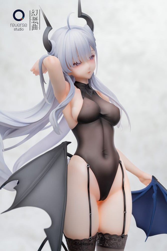 Original Character Fantasias Series Statue 1/6 set of 2 Thea-chan Apprentice Succubus Ver. (Regular Outfit & Underwear Edition) 29 cm