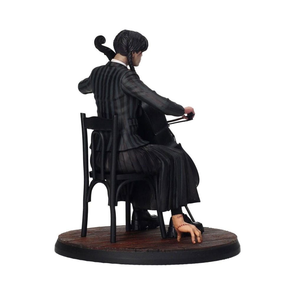Mercoledì PVC Figura Mercoledì Violoncello 20 cm