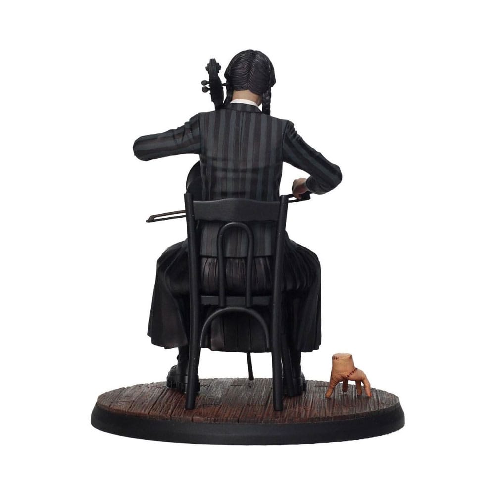 Mercoledì PVC Figura Mercoledì Violoncello 20 cm