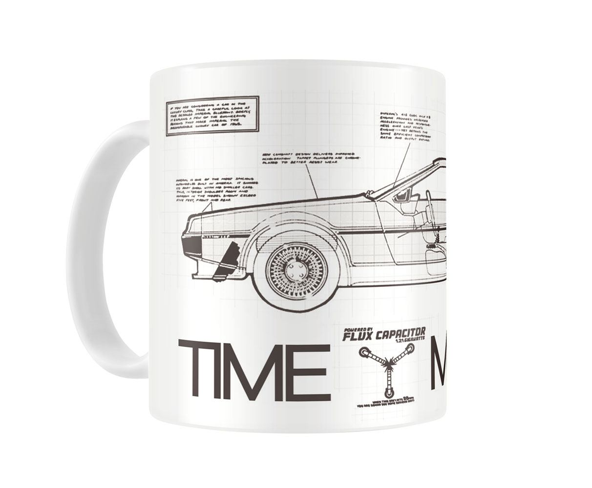 Back to the Future Mug Time Machine