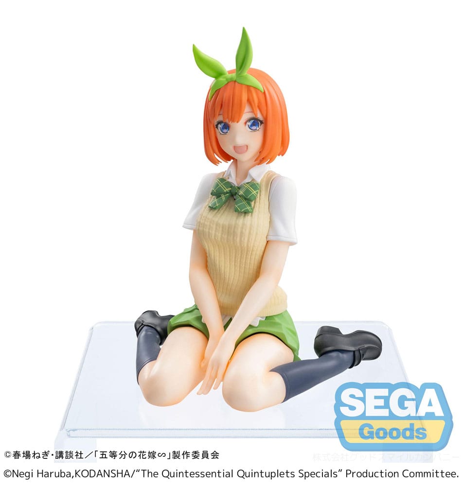 Statua in PVC di Yotsuba Nakano di The Quintessential Quintuplets Specials PM Perching 9 cm