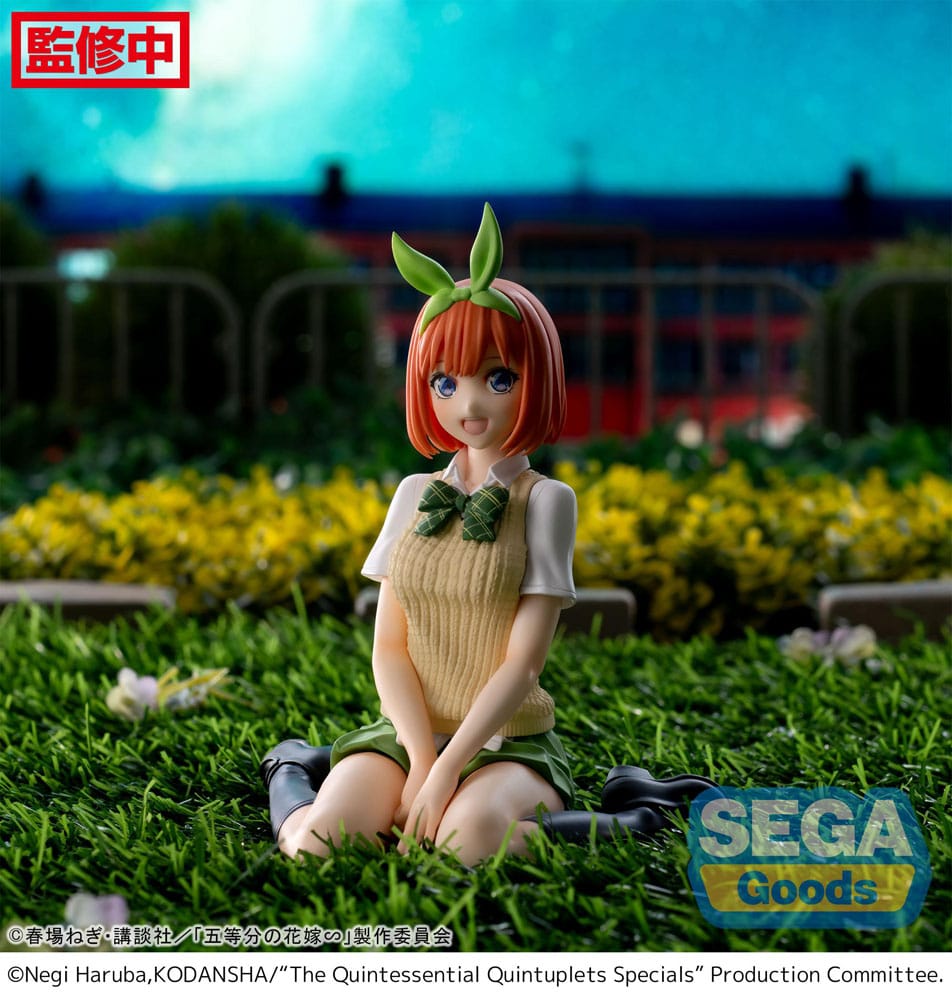 Statua in PVC di Yotsuba Nakano di The Quintessential Quintuplets Specials PM Perching 9 cm