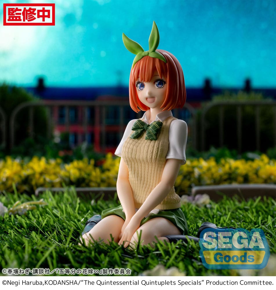 Statua in PVC di Yotsuba Nakano di The Quintessential Quintuplets Specials PM Perching 9 cm