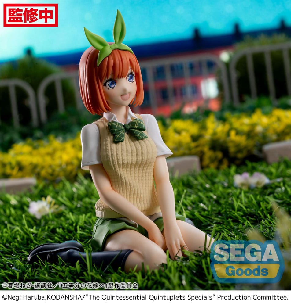 Statua in PVC di Yotsuba Nakano di The Quintessential Quintuplets Specials PM Perching 9 cm
