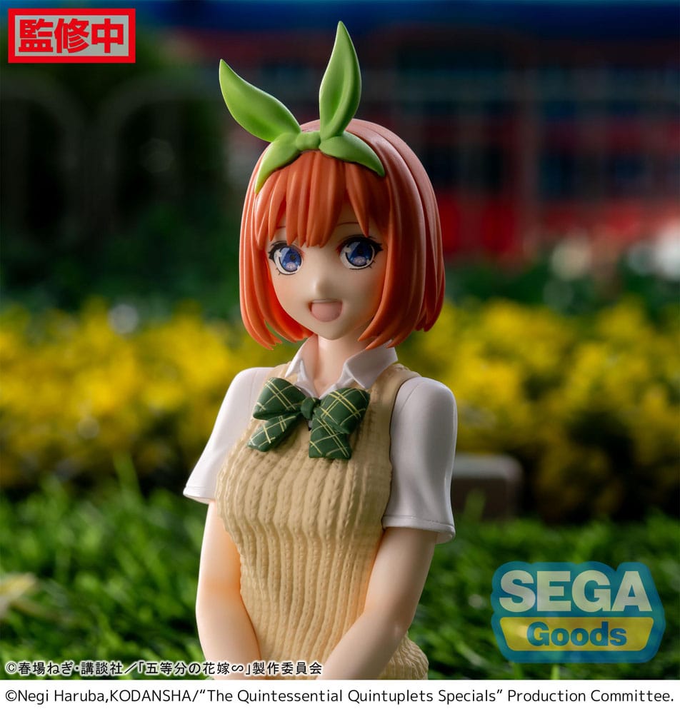 Statua in PVC di Yotsuba Nakano di The Quintessential Quintuplets Specials PM Perching 9 cm