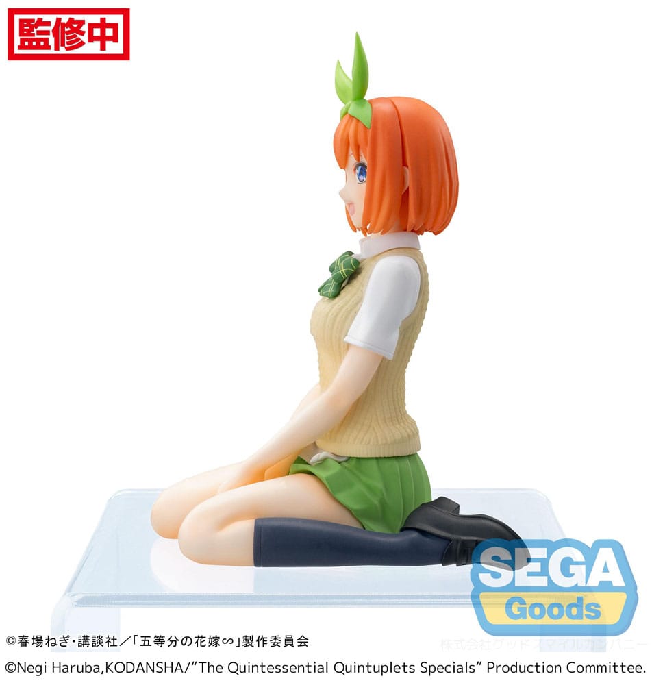 Statua in PVC di Yotsuba Nakano di The Quintessential Quintuplets Specials PM Perching 9 cm