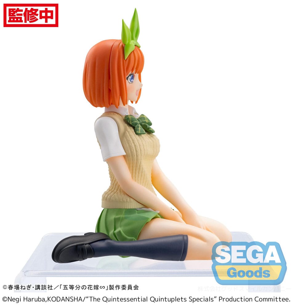 Statua in PVC di Yotsuba Nakano di The Quintessential Quintuplets Specials PM Perching 9 cm