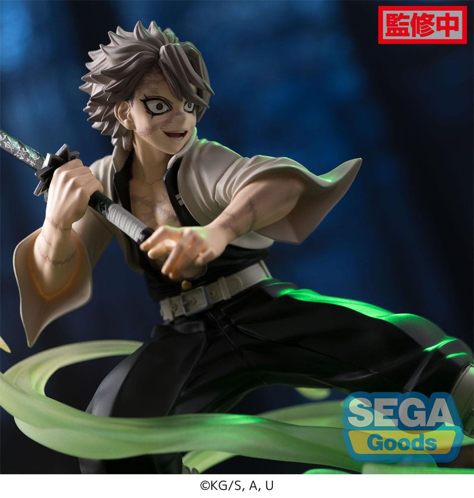 Demon Slayer: Kimetsu no Yaiba Xross Link Anime PVC Statue Sanemi Shinazugawa Hashira Training Arc 12 cm
