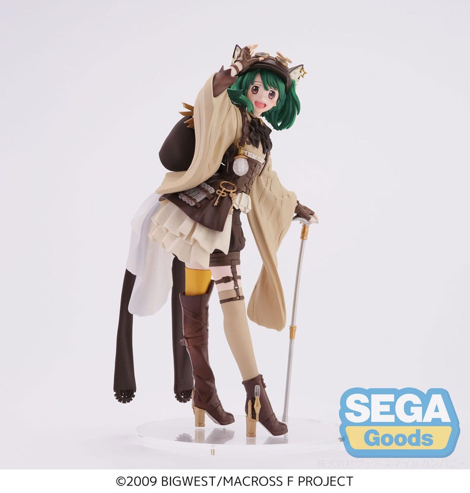 Macross Frontier FIGURIZMa Statua in PVC Ranka Lee Oshare Macross Revolution Ver. 17 centimetri