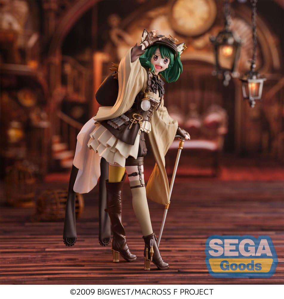 Macross Frontier FIGURIZMa Statua in PVC Ranka Lee Oshare Macross Revolution Ver. 17 centimetri