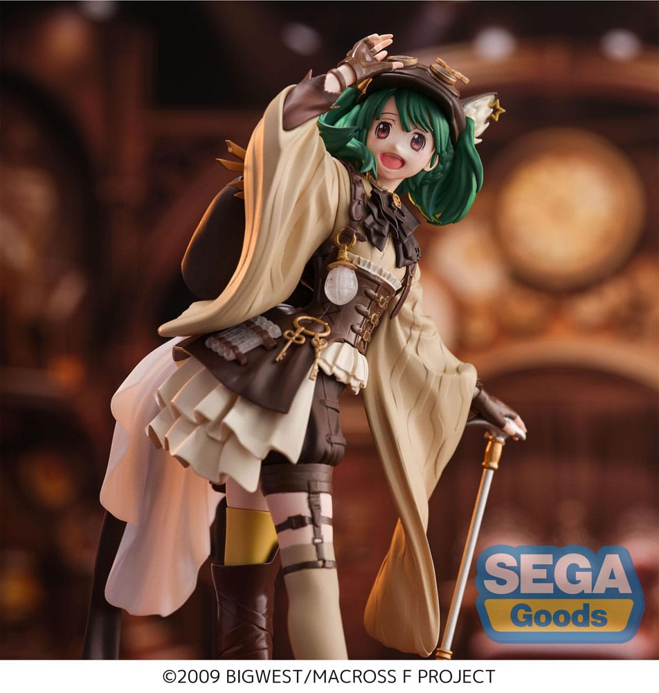 Macross Frontier FIGURIZMa Statua in PVC Ranka Lee Oshare Macross Revolution Ver. 17 centimetri