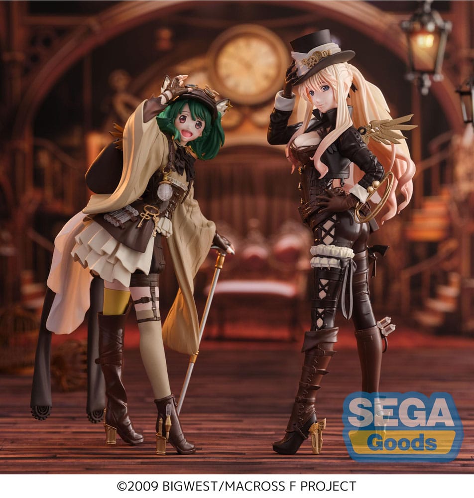 Macross Frontier FIGURIZMa Statua in PVC Ranka Lee Oshare Macross Revolution Ver. 17 centimetri