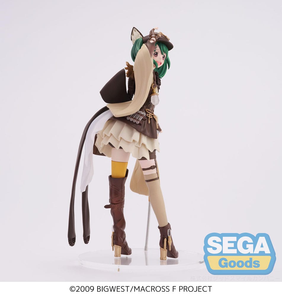 Macross Frontier FIGURIZMa Statua in PVC Ranka Lee Oshare Macross Revolution Ver. 17 centimetri